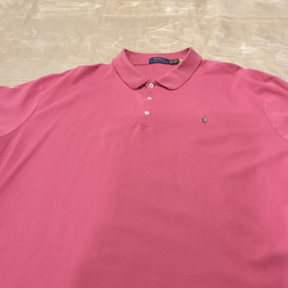 Polo by Ralph Lauren Men's Vibrant Pink Polo Shirt